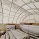 Chery Industrial 40x40x15 ft Container Shelter with Closed Back Panel