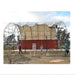 Chery Industrial 40x40x15 ft Container Shelter with Closed Back Panel