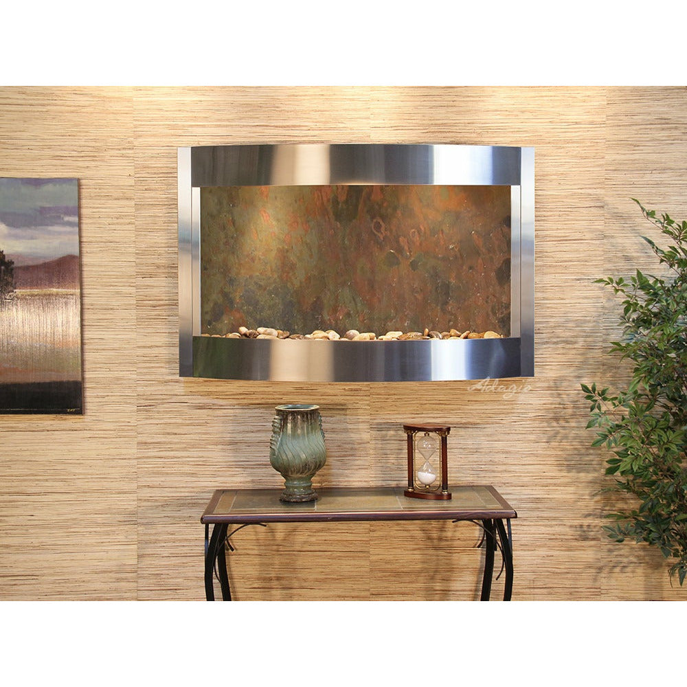 Adagio Calming Waters Indoor Wall Fountain - Thumbnail 2