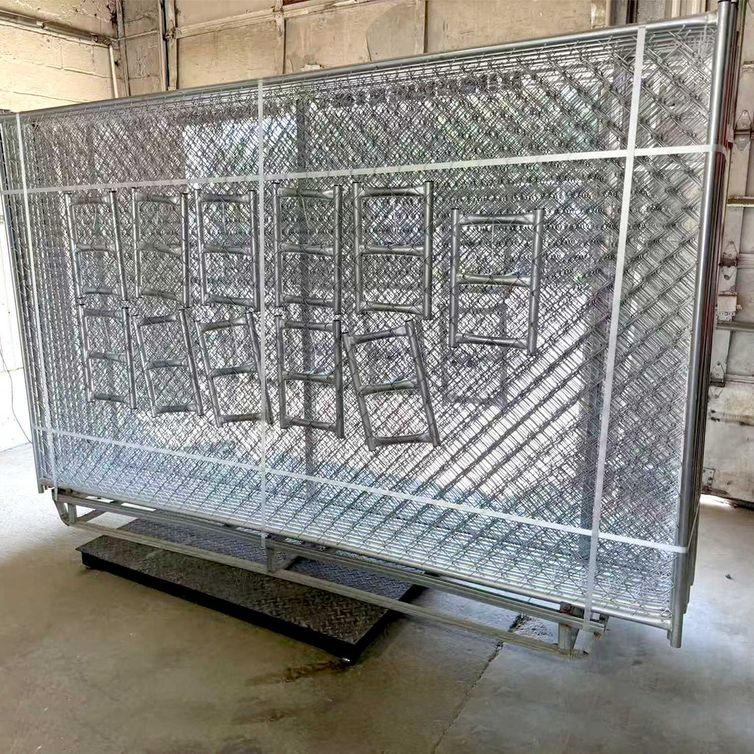 Chery Industrial 10x6 ft Chain Link Construction Fence (20pcs)