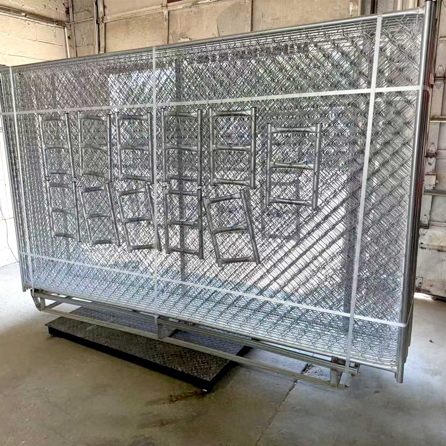 Chery Industrial 10x6 ft Chain Link Construction Fence (20pcs)