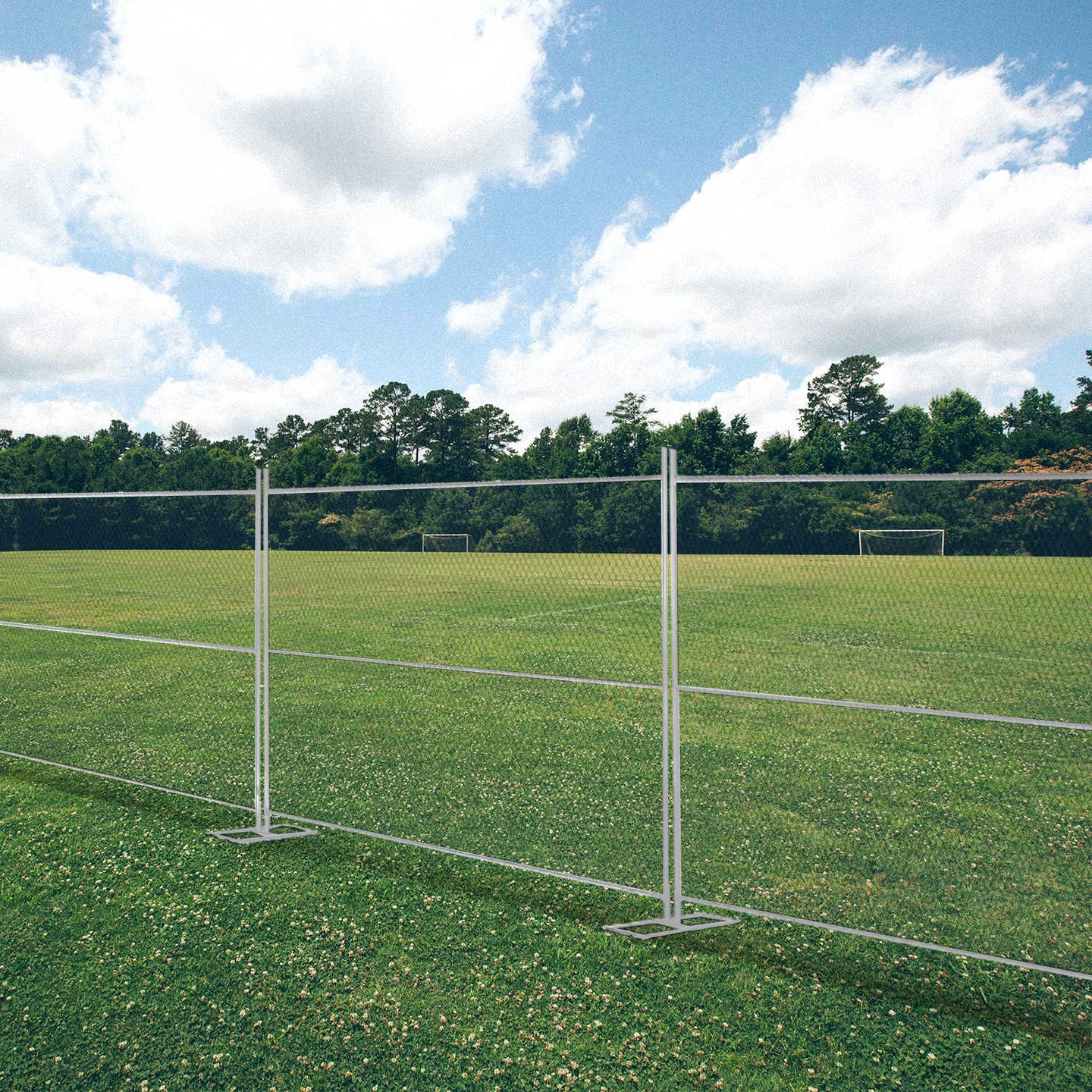 Chery Industrial 10x6 ft Chain Link Construction Fence (20pcs)