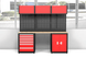 Chery Industrial Heavy Duty Steel Garage Cabinet Storage System (7 Drawers & 4 Cabinets)