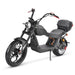 SoverSky M10 Fat Tire Chopper Scooter | 3000W 60V 55Ah - Black