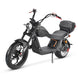 SoverSky M10 Fat Tire Chopper Scooter | 3000W 60V 55Ah - Black