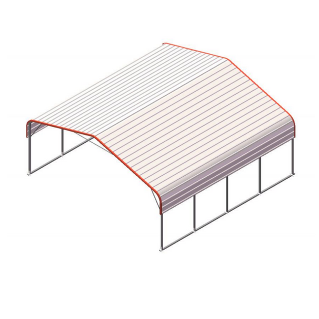 Chery Industrial | Classic Steel Carport 20'W x 20'L