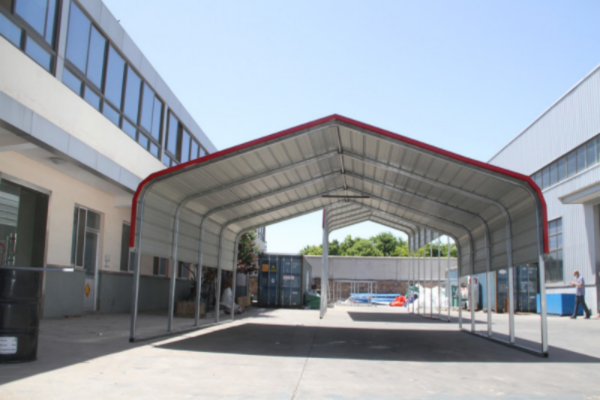 Chery Industrial Classic Steel Carport W12' x L20'