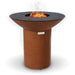 Arteflame Classic 40" - Round Base Flat-Top Grill & Fire Bowl (CORTEN Steel)