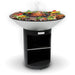 Arteflame 40" Platinum Series - Stainless Fire Bowl Flat-Top Grill with Storage Base