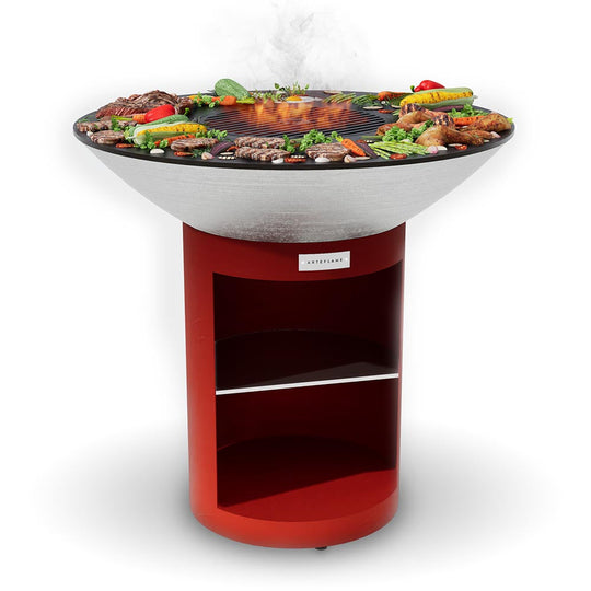 Arteflame Classic 40" - Storage Base Flat-Top Grill & Fire Bowl (CORTEN Steel)