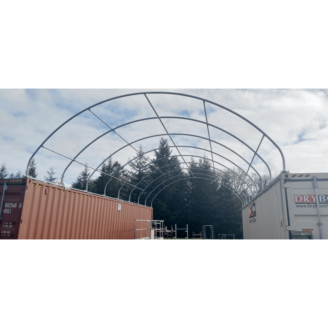 Chery Industrial 20'x40' Shipping Container Canopy Shelter