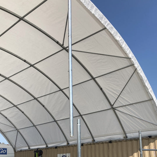 Chery Industrial 40'x40'x13' Shipping Container Canopy Shelter