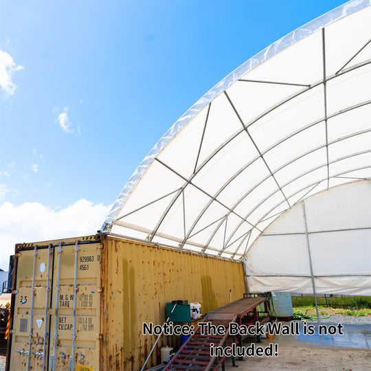 Chery Industrial 40'x40'x13' Shipping Container Canopy Shelter