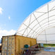 Chery Industrial 40'x40'x13' Shipping Container Canopy Shelter