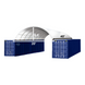 Chery Industrial 20'x40' Shipping Container Canopy Shelter