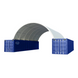 Chery Industrial 40'x40'x13' Shipping Container Canopy Shelter