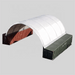 Chery Industrial Cover Replacement for 40'x40'x15' Container Shelter