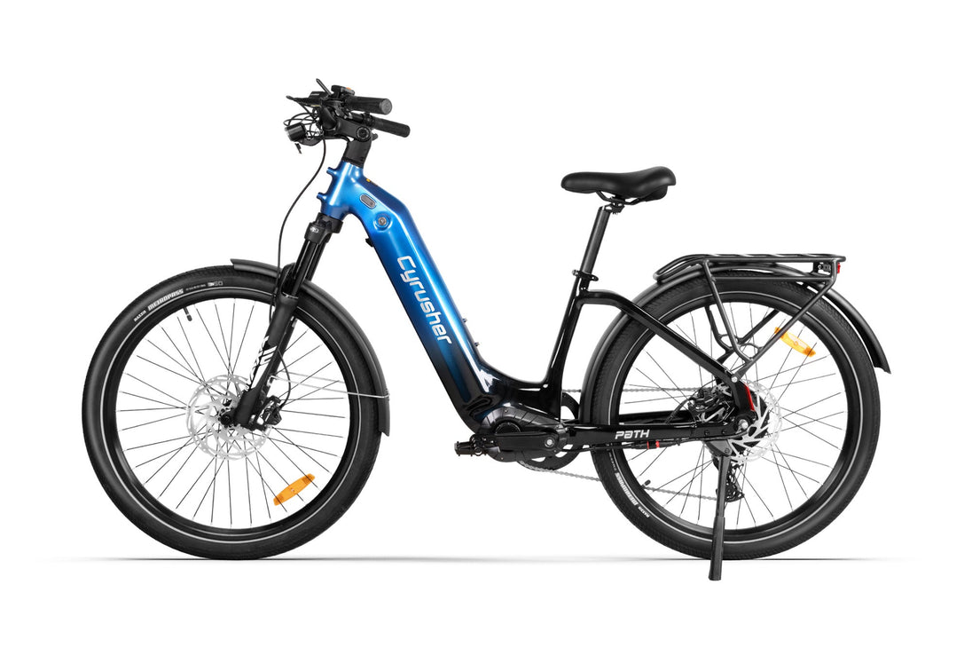 Cyrusher Path E-Bike | 59 Mi Range • 750 W Power • City Comfort - Image 6