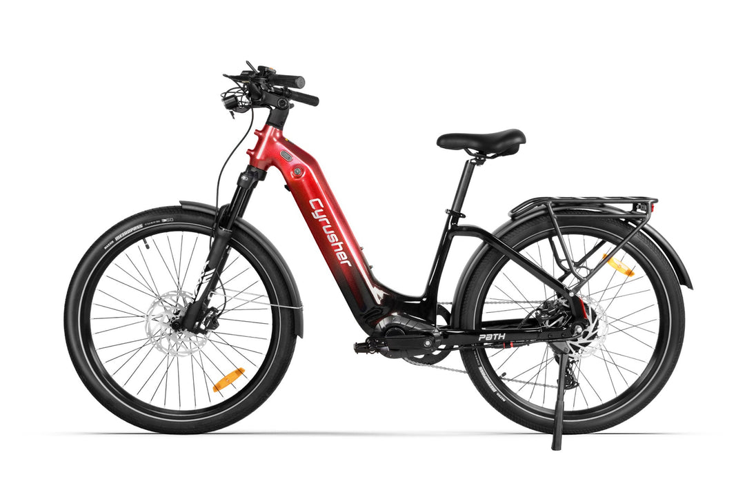Cyrusher Path E-Bike | 59 Mi Range • 750 W Power • City Comfort - Image 12