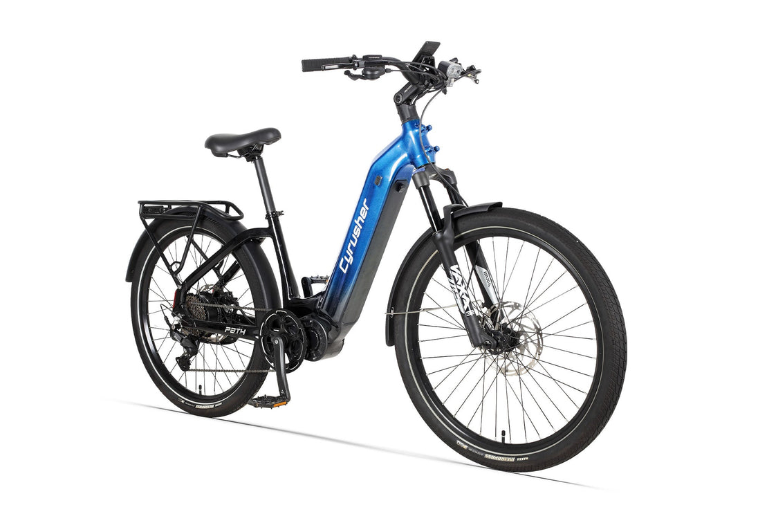 Cyrusher Path E-Bike | 59 Mi Range • 750 W Power • City Comfort - Image 8