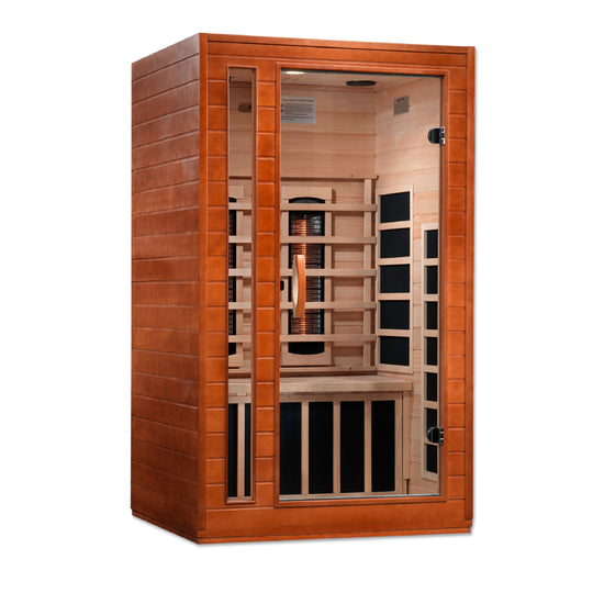 Golden Designs | Dynamic "Cordoba" 2 Person Full Spectrum IR Sauna | DYN-6203-02 FS