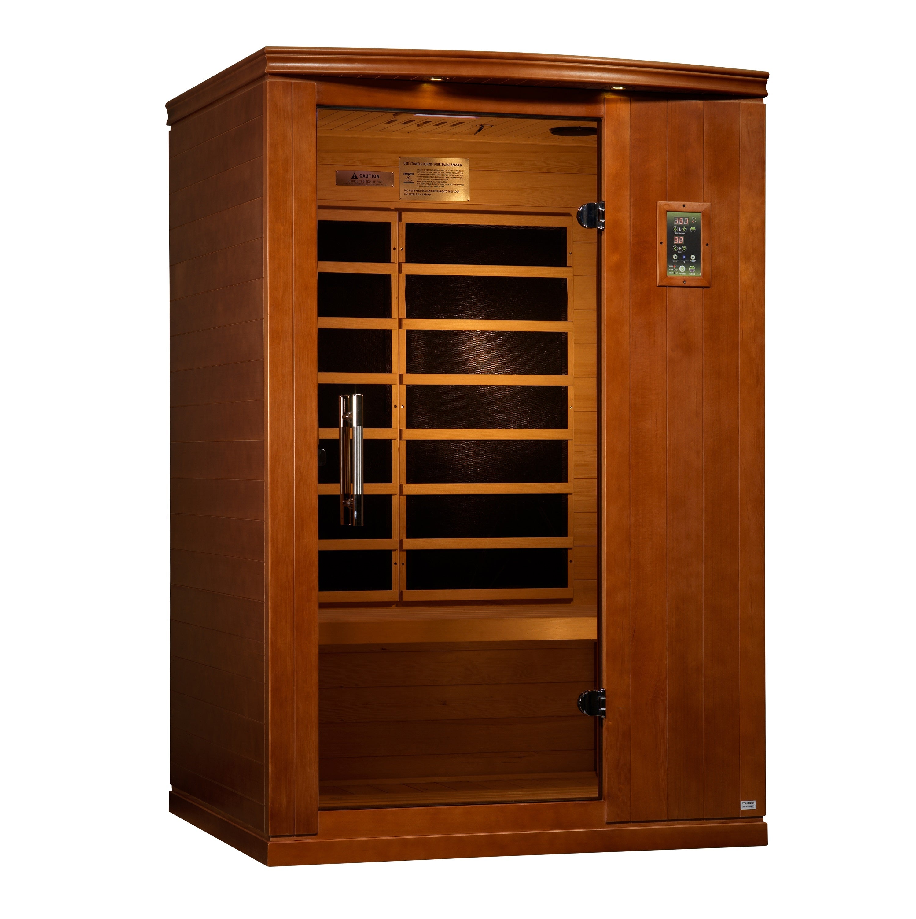 Golden Designs | Dynamic "Venice Limited Elite" 2 Person Ultra Low EMF FAR IR Sauna | DYN-6210-04 Elite