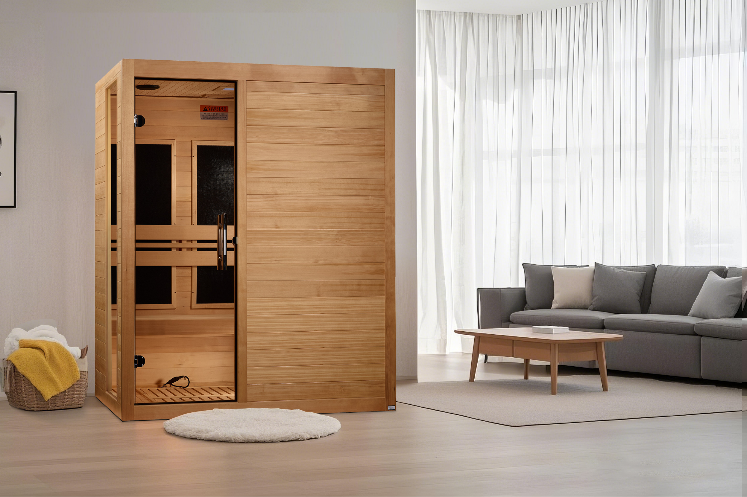 Golden Designs Dynamic Toscana Infrared Sauna - Thumbnail 5