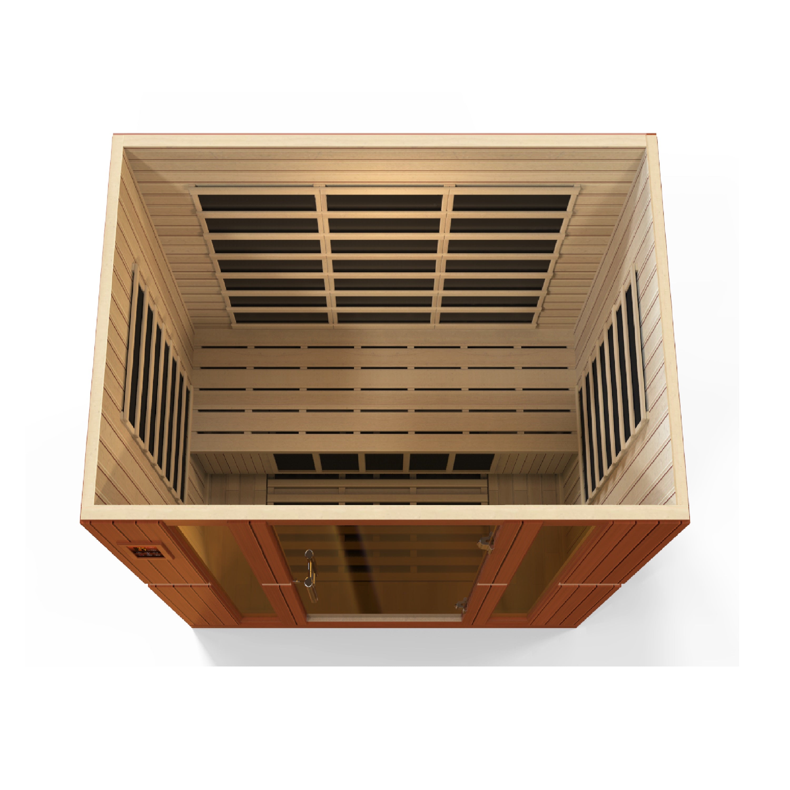 Golden Designs Dynamic Bergamo Infrared Sauna - Thumbnail 5