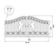 Chery Industrial 16x8 ft Steel Dual Swing Driveway Gate with Horse Pattern
