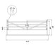 Chery Industrial 20 ft Farm Driveway Gate with Diagonal Tubes, Dual Swing