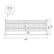 Chery Industrial 20 ft Steel Farm Driveway Gate