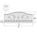Chery Industrial 20x8 ft Steel Dual Swing Driveway Gate