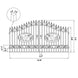 Chery Industrial 14x8 ft Steel Dual Swing Driveway Gate