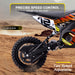 MotoTec 36v 1000w (HP112E) Electric Dirt Bike Orange - Image 4