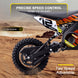 MotoTec 36v 1000w (HP112E) Electric Dirt Bike Orange - Image 4