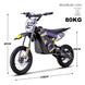 MotoTec 36v 1000w (HP112E) Electric Dirt Bike Purple - Image 7