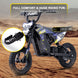 MotoTec 36v 300w (HP122E) Electric Dirt Bike Blue - Image 5