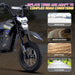 MotoTec 36v 300w (HP122E) Electric Dirt Bike Blue - Image 6