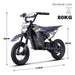 MotoTec 36v 300w (HP122E) Electric Dirt Bike Blue - Image 7