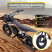 MotoTec 36v 300w (HP122E) Electric Dirt Bike Orange - Image 3
