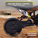 MotoTec 36v 300w (HP122E) Electric Dirt Bike Orange - Image 4