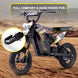 MotoTec 36v 300w (HP122E) Electric Dirt Bike Orange - Image 5