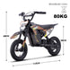 MotoTec 36v 300w (HP122E) Electric Dirt Bike Orange - Image 7