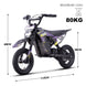 MotoTec 36v 300w (HP122E) Electric Dirt Bike Purple - Image 7