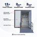 Chery Industrial Handicap-Accessible Portable Restroom for Disabled