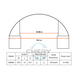 Chery Industrial 60'x40'x20' Double Truss Container Canopy Shelter
