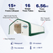 Chery Industrial W20'xL33'xH16' Double Truss Storage Shelter