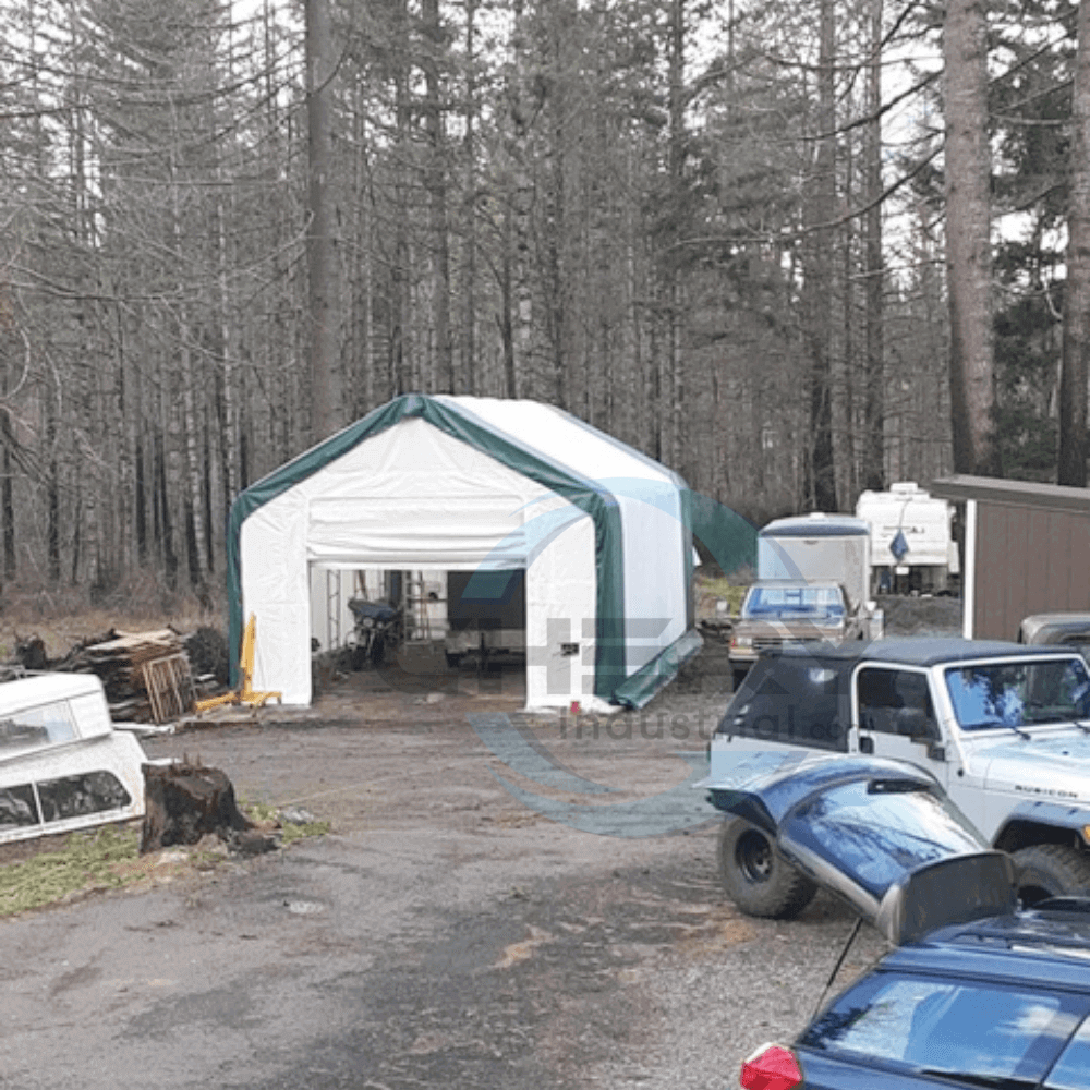 Chery Industrial W20'xL33'xH16' Double Truss Storage Shelter