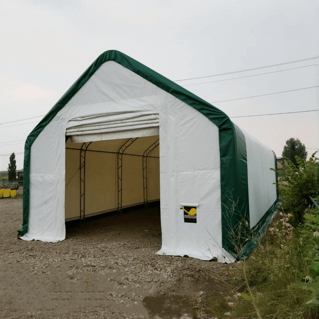 Chery Industrial W20'xL33'xH16' Double Truss Storage Shelter