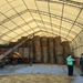 Chery Industrial W40'xL64'xH23' Double Truss Storage Shelter